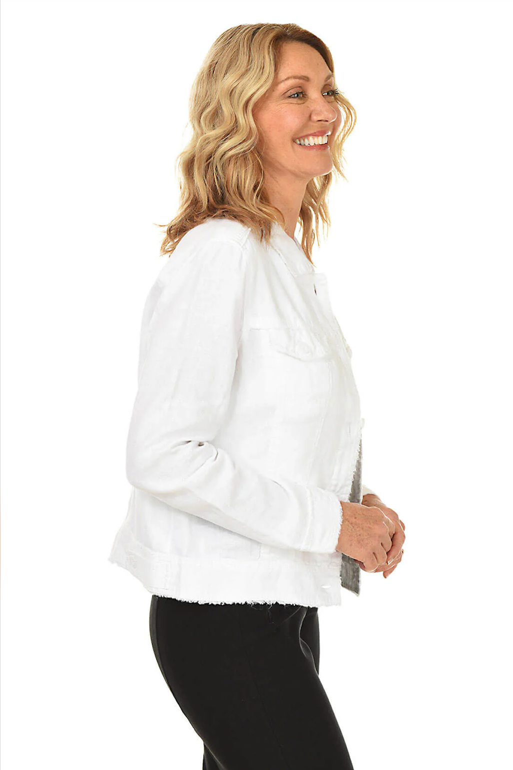 White Travel Jacket