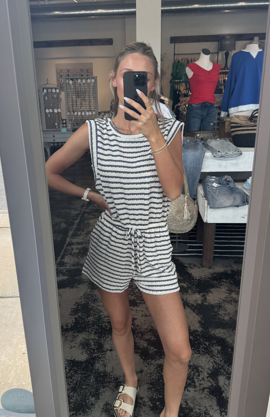 Stripe Romper