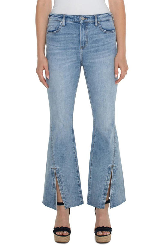 Hannah Slit Flare Jean